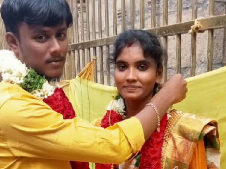 In Karur, the newlyweds seek shelter at the District Superintendent of Police's office. Karur : காதல் திருமணம் செய்து கொண்ட புதுமணத் தம்பதி..! எஸ்.பி. அலுவலகத்தில் பாதுகாப்பு கேட்டு தஞ்சம்..