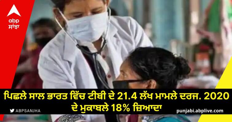 who report on tb 21 4 lakh new tb cases recorded in india 18 percent more than in 2020 WHO Report On TB: ਪਿਛਲੇ ਸਾਲ ਭਾਰਤ ਵਿੱਚ ਟੀਬੀ ਦੇ 21.4 ਲੱਖ ਮਾਮਲੇ ਦਰਜ. 2020 ਦੇ ਮੁਕਾਬਲੇ 18% ਜ਼ਿਆਦਾ