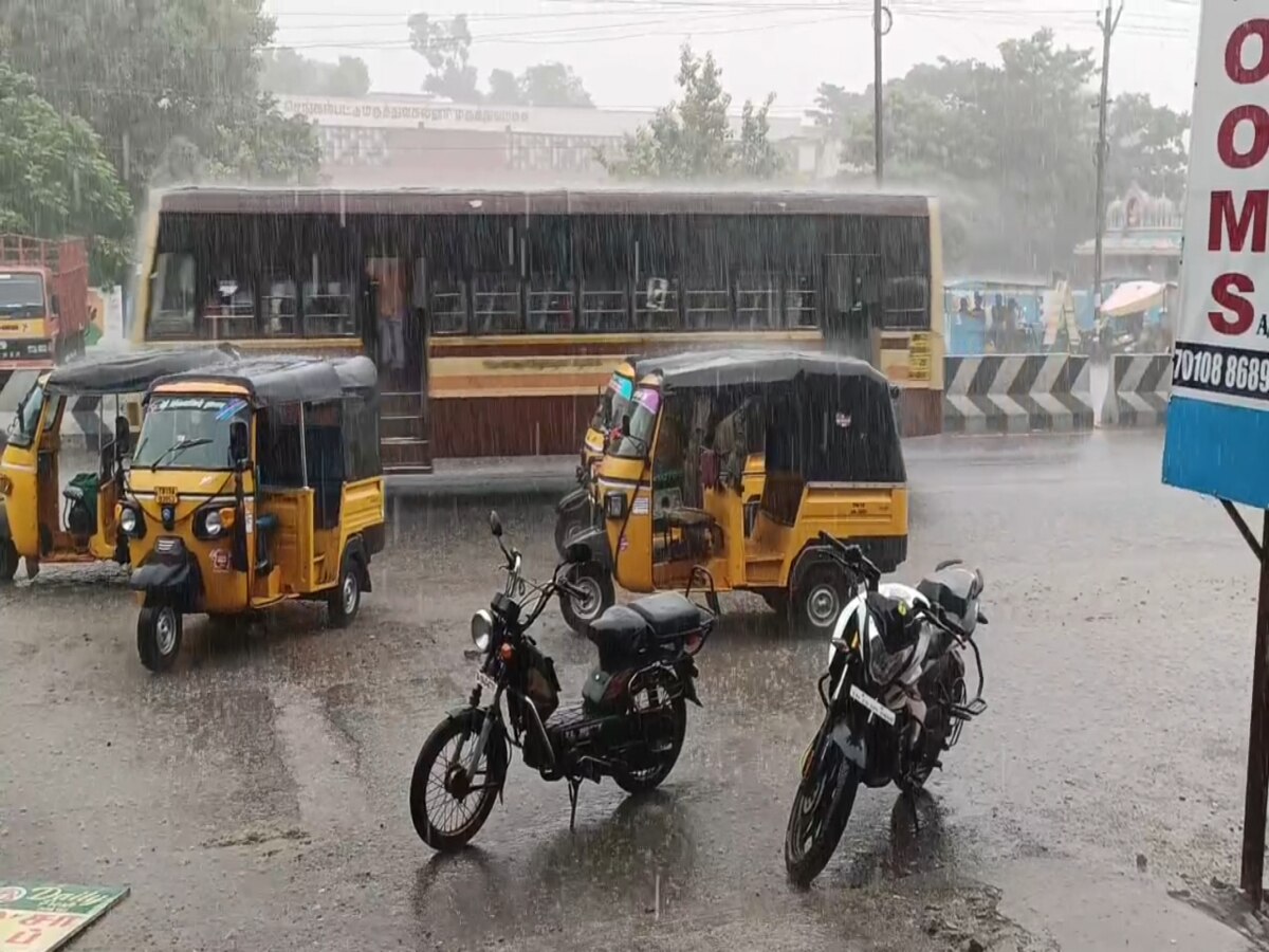 குளு குளு காஞ்சிபுரம்..காஞ்சிபுரம் மற்றும் செங்கல்பட்டு பகுதியில் கனமழை