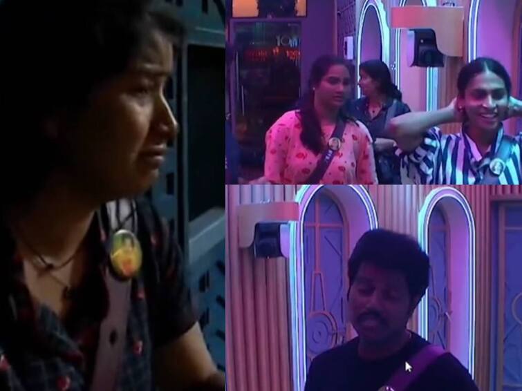 Bigg Boss 6 Tamil Amudhavanan scares everyone in ghost Prank Bigg Boss 6 Tamil: ‛பிக்பாஸ் கதவை திறங்க... நான் போகணும்...’ நள்ளிரவில் அலறிய தனலட்சுமி!