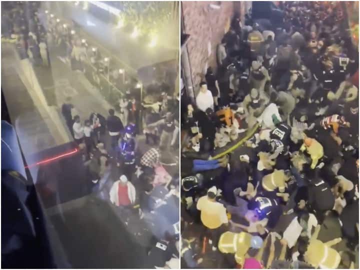 Many injured in Stampede during Halloween event in Seoul south korea South Korea: सियोल में 'जानलेवा' हैलोवीन पार्टी- 120 लोगों की मौत, भगदड़ में कई लोगों को कार्डियक अरेस्ट आया