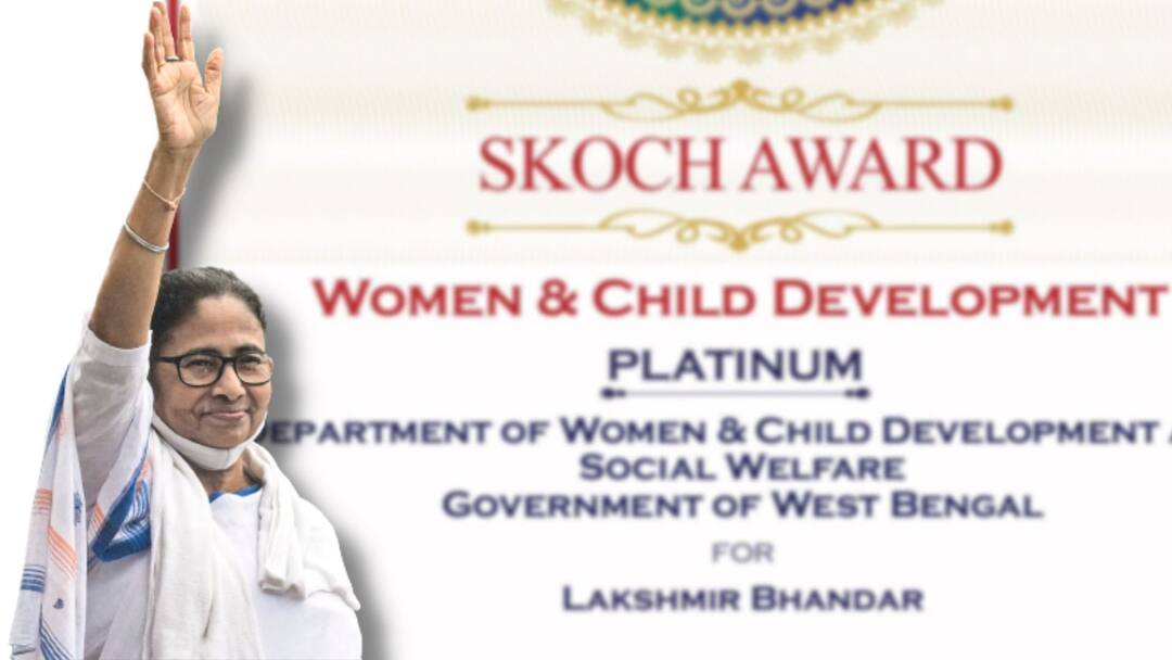 Mamata banerjee tweeted on Lakshmir Bhandar got SKOCH award Mamata Banerjee: স্কচ অ্যাওয়ার্ড পেল লক্ষ্মীর ভাণ্ডার প্রকল্প, টুইট করলেন 'গর্বিত' মমতা