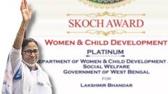 স্কচ অ্যাওয়ার্ড পেল লক্ষ্মীর ভাণ্ডার প্রকল্প, টুইট করলেন 'গর্বিত' মমতা