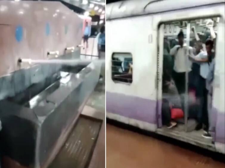 Viral Video: Broken Tap At Railway Station Give Passengers Uninvited Shower, Internet Calls It 