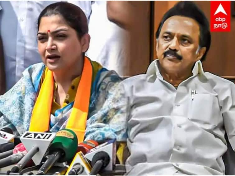 Why Is MK Stalin Quiet BJP Khushbu Sundar On DMK Man Remark “ எனக்காக முதல்வர் பேசவில்லை; மௌனம் காப்பது ஏன்?” - திமுகவை அலறவிடும் குஷ்பு !