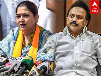 Why Is MK Stalin Quiet BJP Khushbu Sundar On DMK Man Remark “ எனக்காக முதல்வர் பேசவில்லை மௌனம் காப்பது ஏன்?” - திமுகவை அலறவிடும் குஷ்பு !