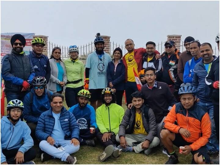 Mussoorie: बद्रीनाथ के सोमेश पवार साइकल से करेंगे द्वादश ज्योतिर्लिंग की यात्रा, 15000 किलोमीटर लंबा होगा सफर Mussoorie cyclist somesh pawar to travel 12 Jyotirlinga by cycle ann Mussoorie: बद्रीनाथ के सोमेश पवार साइकल से करेंगे द्वादश ज्योतिर्लिंग की यात्रा, 15000 किलोमीटर लंबा होगा सफर