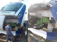 Vande Bharat: மறுபடியும் வந்தே பாரத் ரயிலுக்கு வந்த சோதனை.. குஜராத்தில் மாடு மோதி மீண்டும் ஒரு சேதம்..!