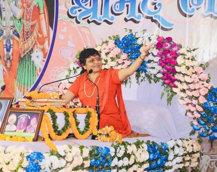 Shreemad bhagvad moksha katha to held in bapunagar ahmedbad on vyaspeetbh by gita didi Religious: આઈશ્રી રાજ રાજેશ્વરી ધામ દ્વારા અમદાવાદમાં શ્રીમદ ભાગવત મોક્ષ પારાયણનું આયોજન, પૂ. ગીતાદીદી કરાવશે રસપાન