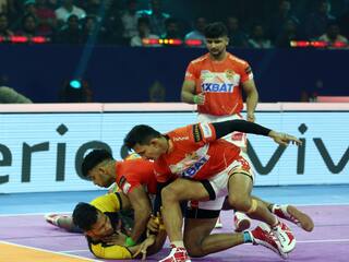 PKL 9: गुजरात जॉयंट्स ने तेलुगू टाइटंस को हराया, दिग्गजों से भरी टाइटंस को मिली सातवीं हार