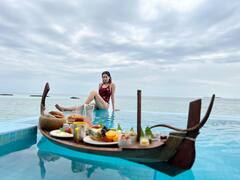 Payal-Sangram Honeymoon: मालदीव में हनीमून, संग्राम की बाहों में सुकून...देखें पायल रोहतगी की लेटेस्ट तस्वीरें