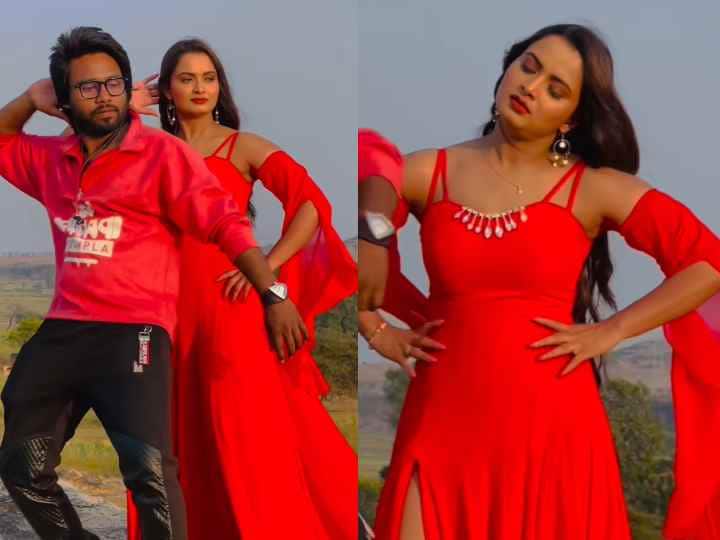 Neelam giri slow maotion dance video is going viral on internet Bhojpuri News: स्लो मोशन में Neelam Giri ने लचकाई कमरिया, वीडियो देख तेजी से बढ़ने लगी फैंस की हार्टबीट