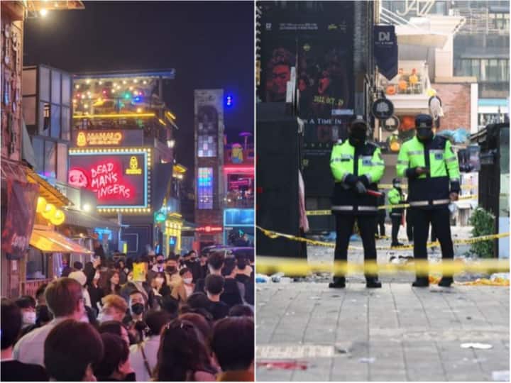 Itaewon stampede known for nightlife and restaurants in Narrow alley south korea कोरिया के सियोल में कैसे हुई मौत की हैलोवीन पार्टी? संकरी गलियों में चलती है नाइट लाइफ, चश्मदीदों ने बताई कहानी