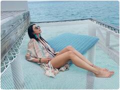 Rakul Preet Maldives Photos : మాల్దీవ్స్‌లో ఎంజాయ్ చేస్తున్న రకుల్