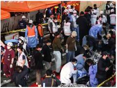 South Korea Stampede : 'मृत्यू'ची हॅलोविन पार्टी! दहा मिनिटांच्या चेंगराचेंगरीत 151 जणांचा मृत्यू, 50हून अधिकजण हार्टअटॅकनं दगावले