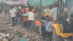 Building collapse: अमरावतीमध्ये इमारत कोसळली, पाच जणांचा मृत्यू