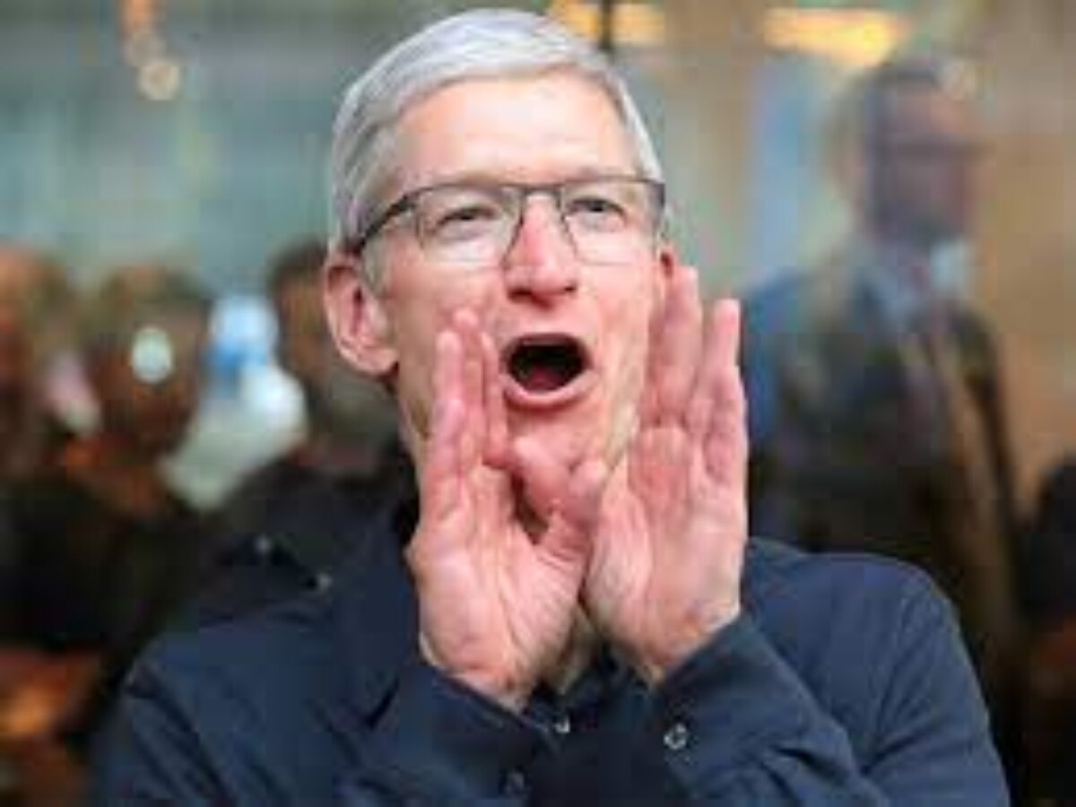Apple revenue  in India : ”சரியான வருமானம் “ - இந்தியாவில் புதிய சாதனை படைத்த ஆப்பிள் ! டிம் குக்  மகிழ்ச்சி !