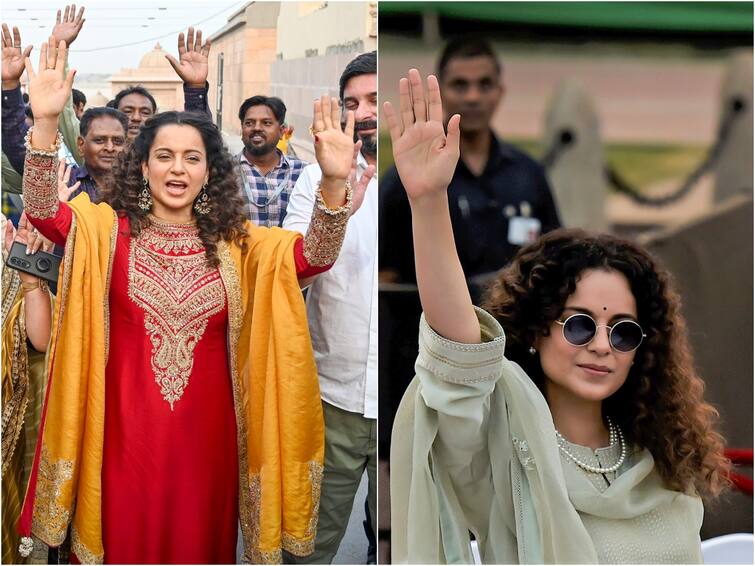 Kangana Ranaut hints at joining politics says Open to contest elections if BJP wishes Kangana Ranaut: పొలిటికల్ ఎంట్రీపై కంగనా హాట్ కామెంట్స్- సై అంటే సై!