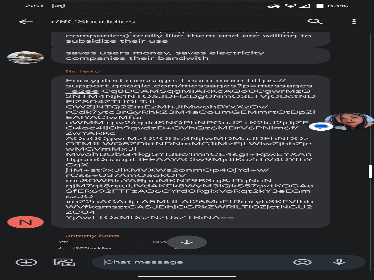 குரூப் சாட்டிற்கு எண்ட் டூ எண்ட் என்கிரிப்ஷனை துவங்கியது கூகுள் !