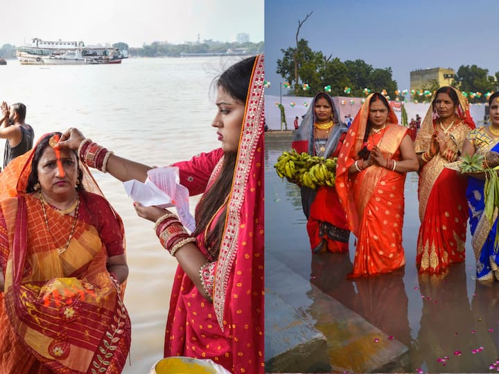 Chhath is an auspicious festival celebrated mainly in Eastern India and also in Uttar Pradesh. On this day, women fast for 36 hours before offering prayers to the Sun God on the banks of a water body