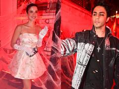 अमिताभ की नातिन नव्या नवेली नंदा से लेकर शाहरुख के लाडले आर्यन खान तक, Halloween Party में किसने क्या पहना?