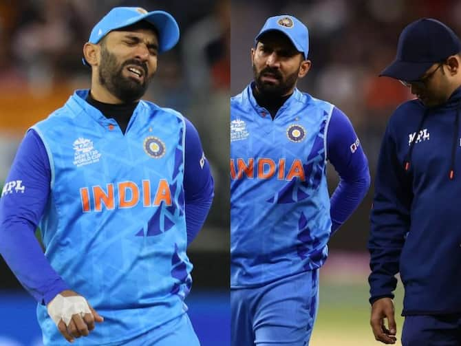 Dinesh Karthik Injured Back Pain India Vs South Africa Perth T20 World Cup 2022 | Dinesh Karthik Injury: दक्षिण अफ्रीका से हार के बाद भारत को एक और झटका, चोट की वजह