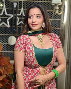 Monalisa Photos: એથનિક ડ્રેસમાં મોનાલિસાએ આપ્યા કિલર પોઝ, જુઓ એક્ટ્રેસનો ગ્લેમરસ અંદાજ