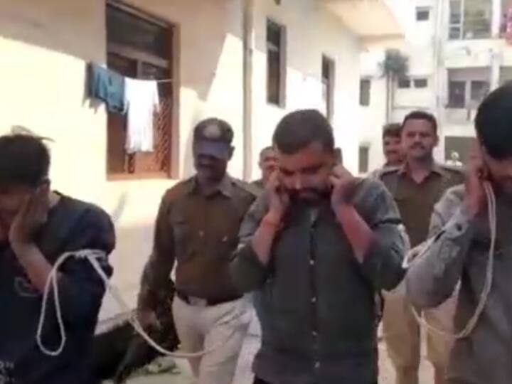 Bhind Madhya Pradesh police took out procession raised slogans in city of criminals who fire ANN Bhind News: भिंड में अपराधियों ने सरेआम कट्टे से की फायरिंग, फिर पुलिस ने दी कभी न भूलने वाली सजा