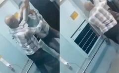 Shocking Video: ਝਗੜੇ ਦੌਰਾਨ ਲੜਕੇ ਨੂੰ ਦਿੱਤਾ ਚਲਦੀ ਟਰੇਨ ਤੋਂ ਧੱਕਾ, ਵਾਇਰਲ ਹੋਈਆ ਖੌਫਨਾਕ ਵੀਡੀਓ