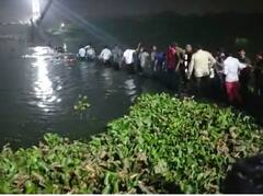 Morbi Cable Bridge collapses : ਮੋਰਬੀ 'ਚ ਮਾਤਮੀ ਸਵੇਰਾ , ਹੁਣ ਤੱਕ 132 ਮੌਤਾਂ, ਇਰਾਦਾ ਕਤਲ ਦਾ ਮਾਮਲਾ ਦਰਜ , ਵੇਖੋ ਤਸਵੀਰਾਂ 'ਚ ਹਾਦਸਾ