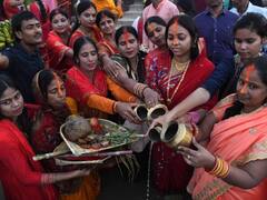 Chhath Puja 2022: Devotees Across India Offer Arghya To The Rising Sun, Festivities Conclude — IN PICS