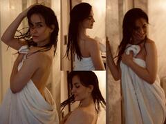 Elli Avrram: நானே வருவேன் நடிகையின் லேட்டஸ்ட் பாத்ரூம் போட்டோஷூட்!