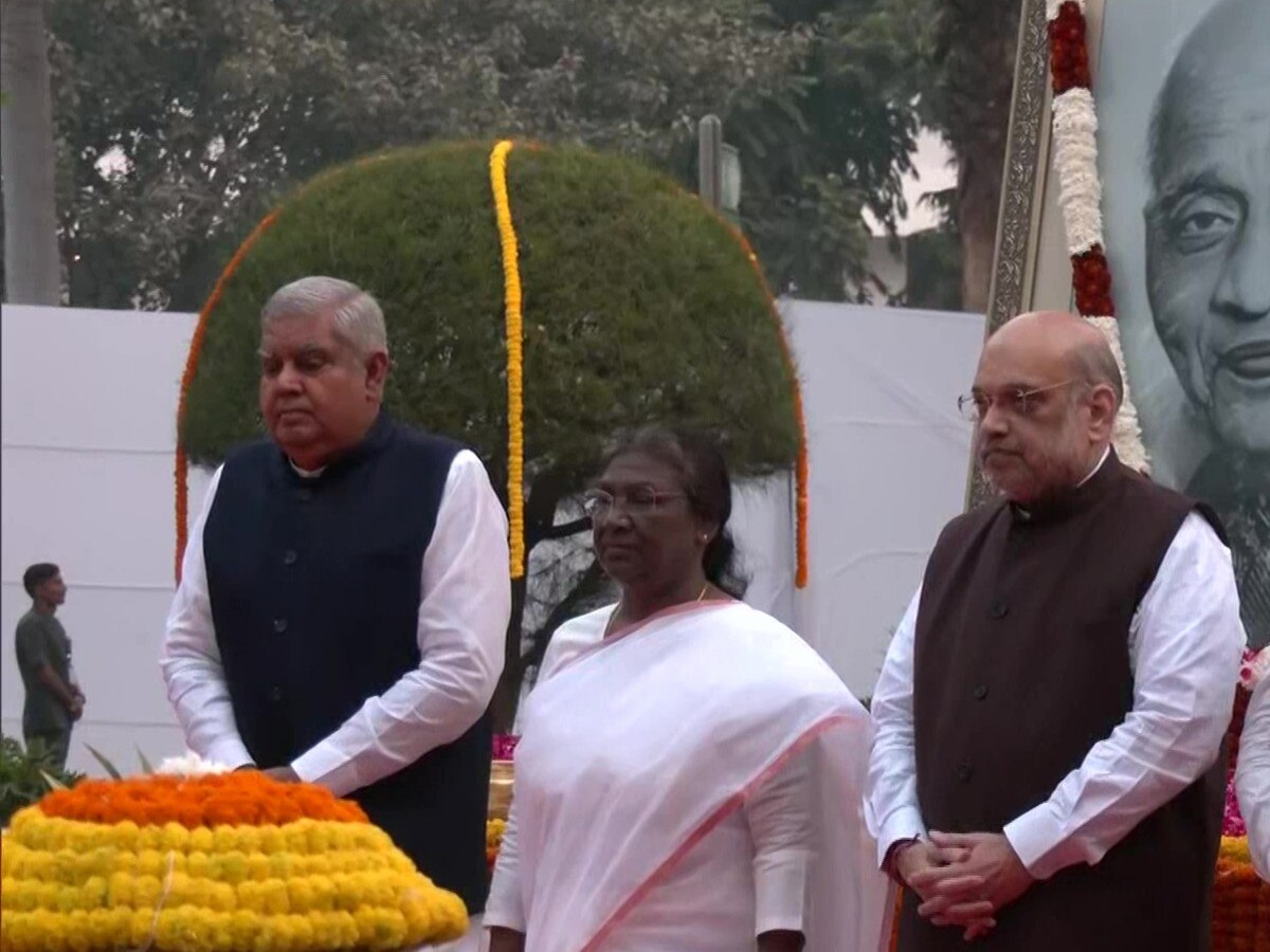 Sardar Vallabbhai Patel Birth Anniversary: PM Modi, President Murmu, VP ...