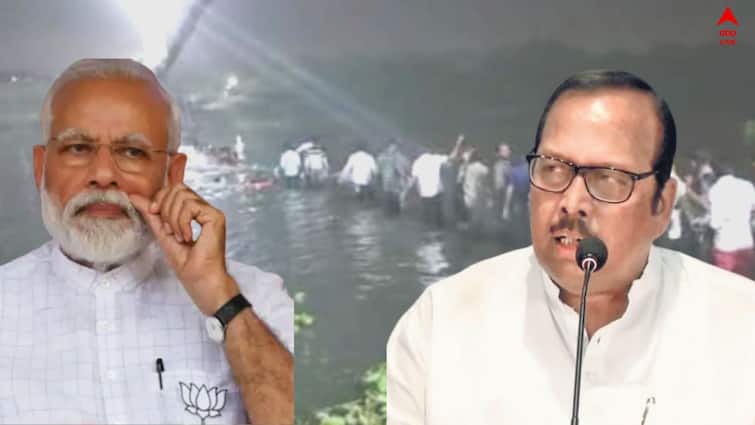 Kolkata News  Sukhendu Sekhar Roy attacks PM Modi on Gujarat bridge Collapse Incident Sukhendu Sekhar Roy: 'একটু চোখের জল ফেলুন, মোদিজী', গুজরাতে সেতু বিপর্যয়ের পর ট্যুইট সুখেন্দুশেখরের