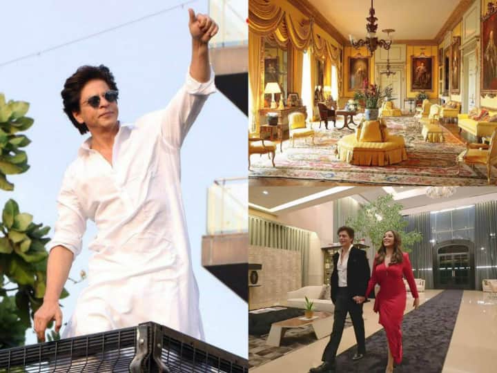 Shah Rukh Khan House Mannat Photos: शाहरुख खान के आलीशान बंगले 'मन्नत' की कीमत 200 करोड़ रुपये की है. देखिए इस खूबसूरत घर की रेयर तस्वीरें...