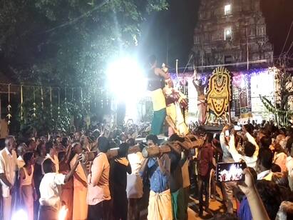 Surasamharam events held in various temples in Mayiladuthurai district TNN மயிலாடுதுறை மாவட்டத்தில் பல்வேறு கோயில்களில் நடந்த சூரசம்ஹாரம் நிகழ்வுகள்!
