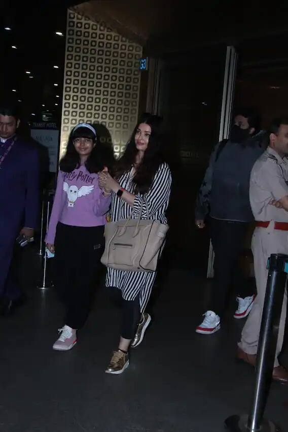 ਐਸ਼ਵਰਿਆ ਰਾਏ ਆਪਣੀ ਬੇਟੀ ਆਰਾਧਿਆ ਬੱਚਨ ਨੂੰ ਲੈ ਕੇ ਕਿੰਨੀ ਪ੍ਰੋਟੈਕਟਿਵ ਹੈ ਇਹ ਕਿਸੇ ਤੋਂ ਲੁਕਿਆ ਨਹੀਂ ਹੈ। ਬਾਹਰ ਨਿਕਲਦੇ ਹੀ ਉਸ ਨੇ ਆਰਾਧਿਆ ਦਾ ਹੱਥ ਫੜ ਲੈਂਦੀ ਹੈ।