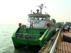 Mumbai Water Taxi : मांडवा वॉटर टॅक्सीचा आजपासून शुभारंभ; पाहा फोटो