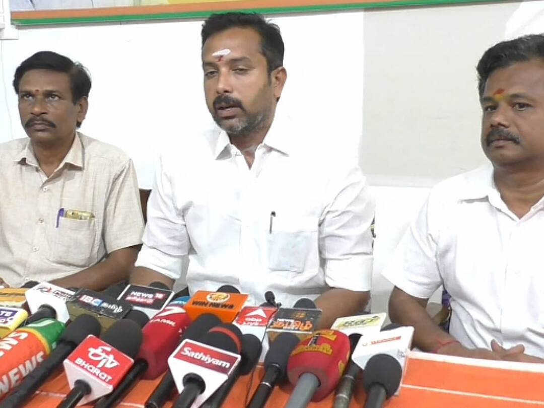 மின்சாரத் துறை அமைச்சரை ஸ்டாலின் நீக்க வேண்டும்  - கரூர் மாவட்ட பாஜக தலைவர்