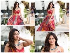 In Pics | Check Out Janhvi Kapoor's New 'Rangeen' Outfit!