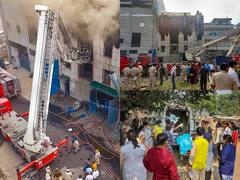 Delhi Fire: दिल्ली के नरेला में प्लास्टिक फैक्ट्री में लगी भीषण आग, दो की मौत, देखें हादसें की तस्वीरें