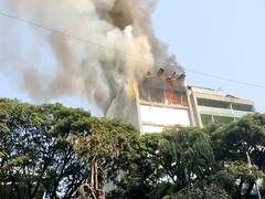 Pune Fire : पुण्यात लुल्लानगरमधील हॉटेलला भीषण आग