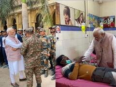 PM મોદીએ Morbi Bridge ઘટના સ્થળની મુલાકાત બાદ રાહત-બચાવ કામ કરનાર જવાનો અને ઈજાગ્રસ્તોને મળ્યા, જુઓ Photos