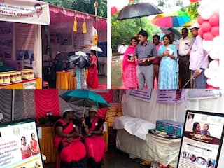 விழுப்புரம்: அரை மணி நேரத்தில் காலி செய்யப்பட்ட உள்ளாட்சி தின கண்காட்சி