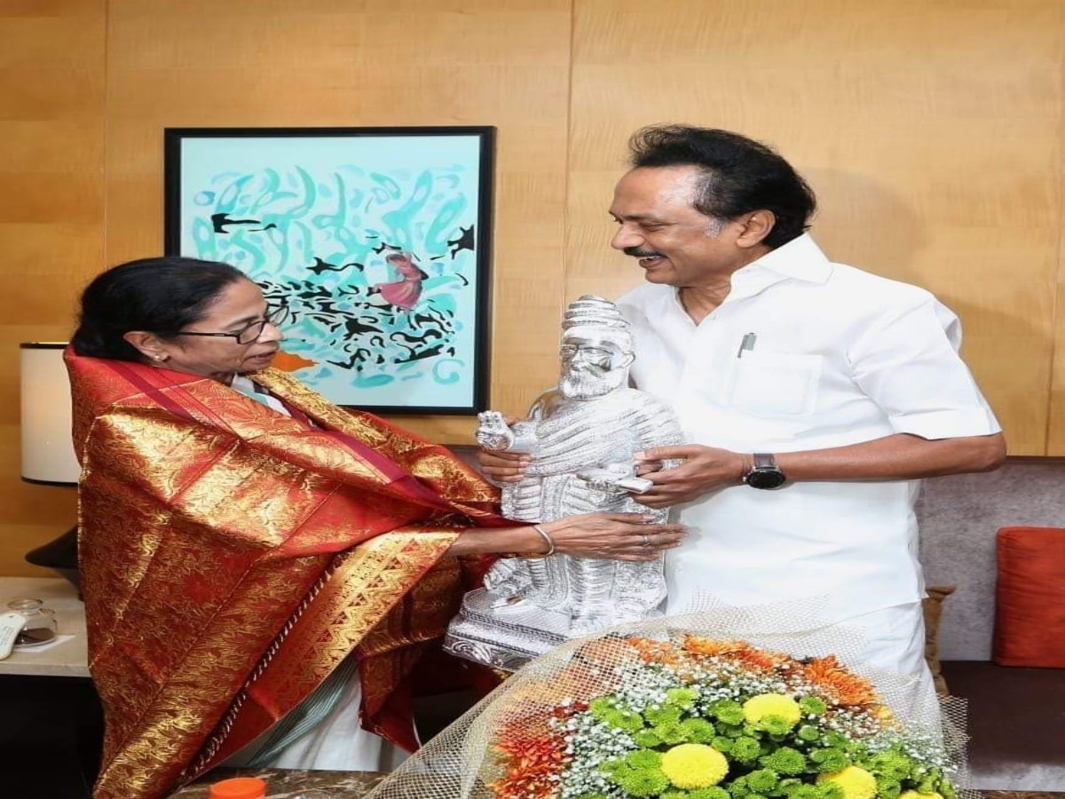 Mamata Banerjee Tamil Nadu Visit :  ’தமிழ்நாடு வரும் மேற்கு வங்க முதல்வர் மம்தா பானர்ஜி’ முதலமைச்சர் மு.க.ஸ்டாலினை சந்தித்து பேச போவது என்ன ?