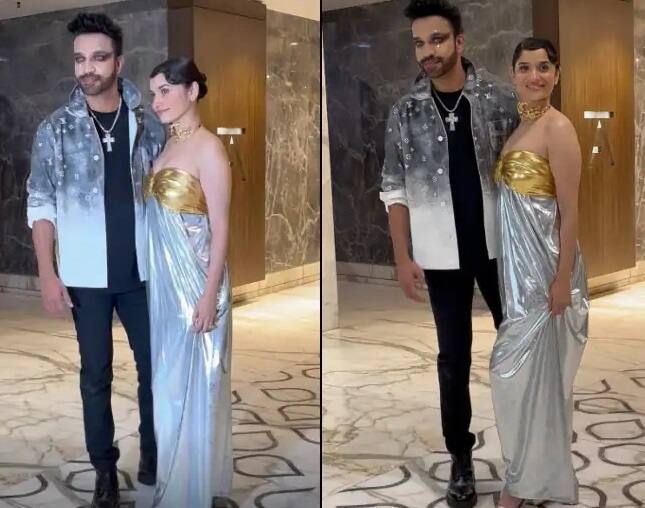 Ankita Lokhande Halloween Look: ટીવી એક્ટ્રેસ અંકિતા લોખંડેએ પતિ વિકી જૈન સાથે મળીને ટીવી ઈન્ડસ્ટ્રીની હેલોવીન પાર્ટીમાં ખતરનાક દેખાવ સાથે આકર્ષણ જમાવ્યું હતું. પાર્ટીમાં અંકિતા ખૂબ જ ગ્લેમરસ અવતારમાં પહોંચી હતી.
