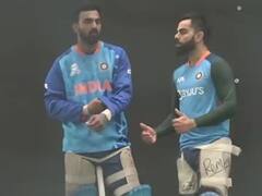 T20 WC: બાંગ્લાદેશ સામેની મેચ પહેલાં કોહલીએ KL Rahulને આપી ટીપ્સ!, Video થયો વાયરલ