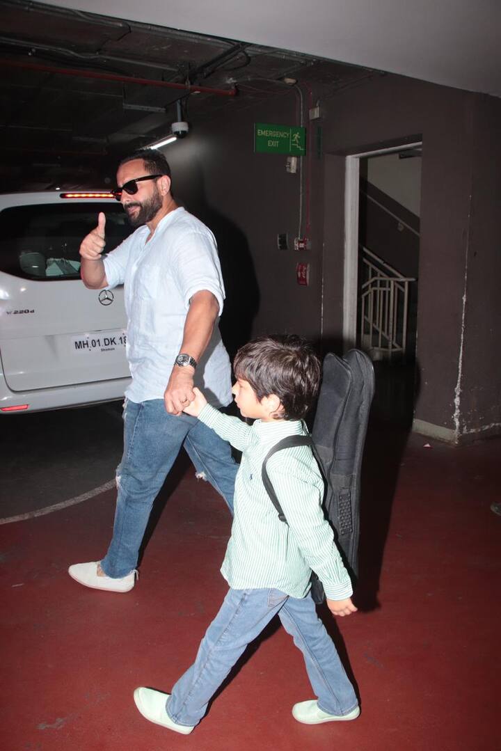 सैफ और तैमूर की इस लग्जरी मालदीव वेकेशन की तस्वीरों से पहले सोशल मीडिया पर तैमूर का सुपर कूल एयरपोर्ट लुक काफी वायरल हुआ था.