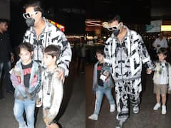 Karan Johar At Airport With Kids: एयरपोर्ट पर करण जौहर ने दिखाया बच्चों के साथ स्वैग, सोशल मीडिया पर वायरल हुई तस्वीरें