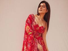 Rashi Khanna: రెడ్ డ్రెస్ లో రాశీఖన్నా హొయలు!